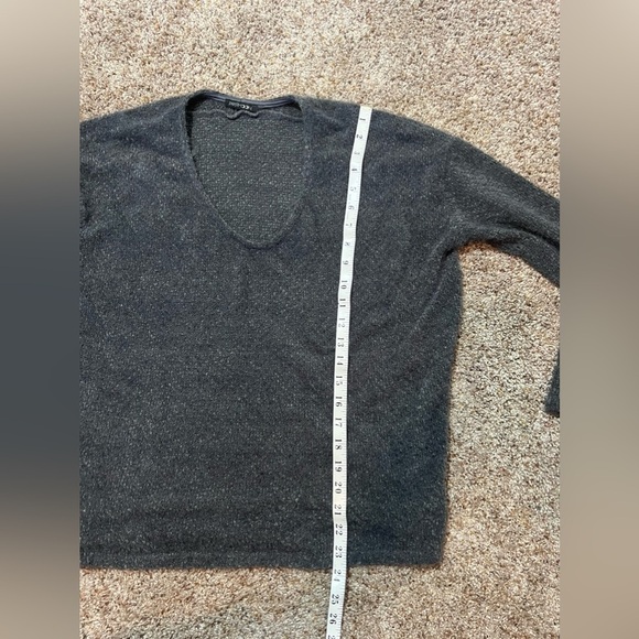 Papermoon Light Sweater Dark Grey Long Sleeve. No Tag SZ Med - Picture 5 of 11